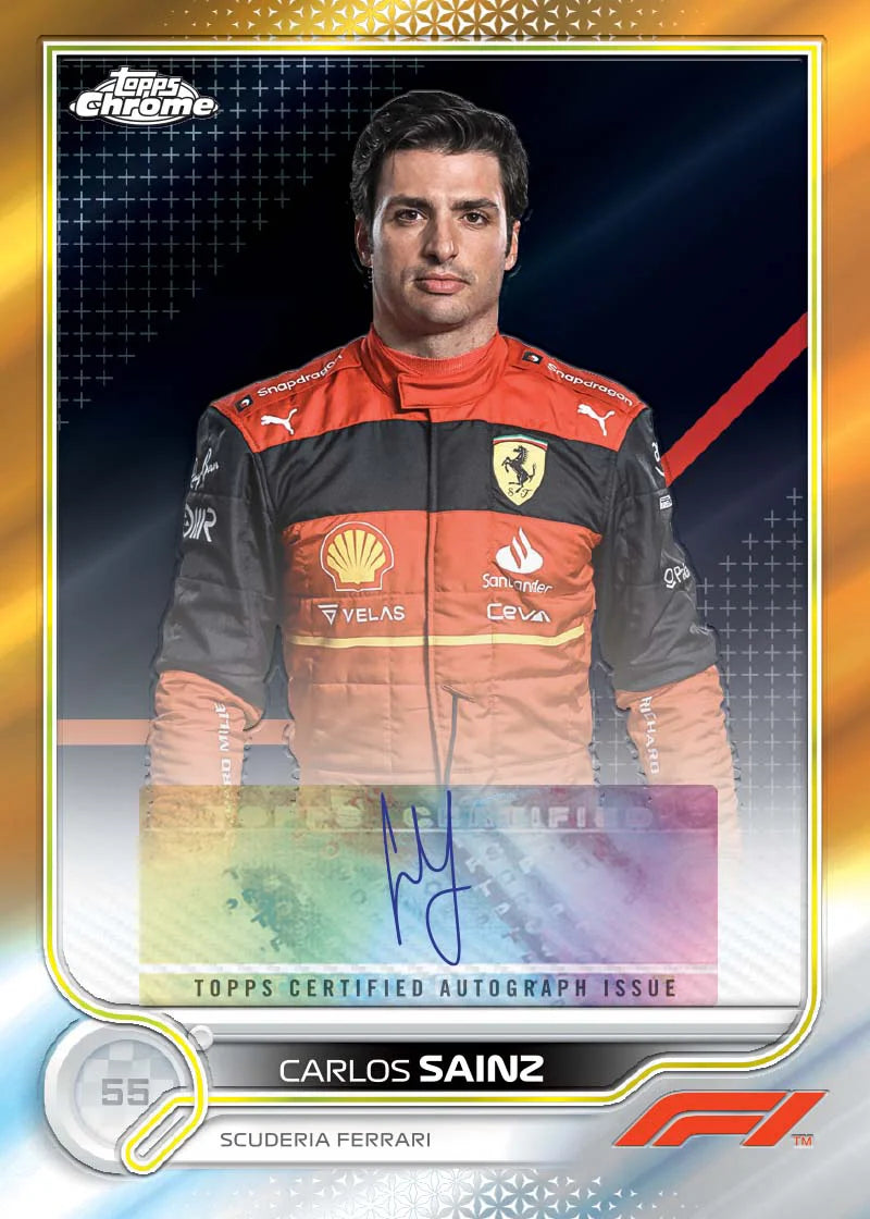 2022 Topps Chrome F1 Formula 1 Hobby Lite Box