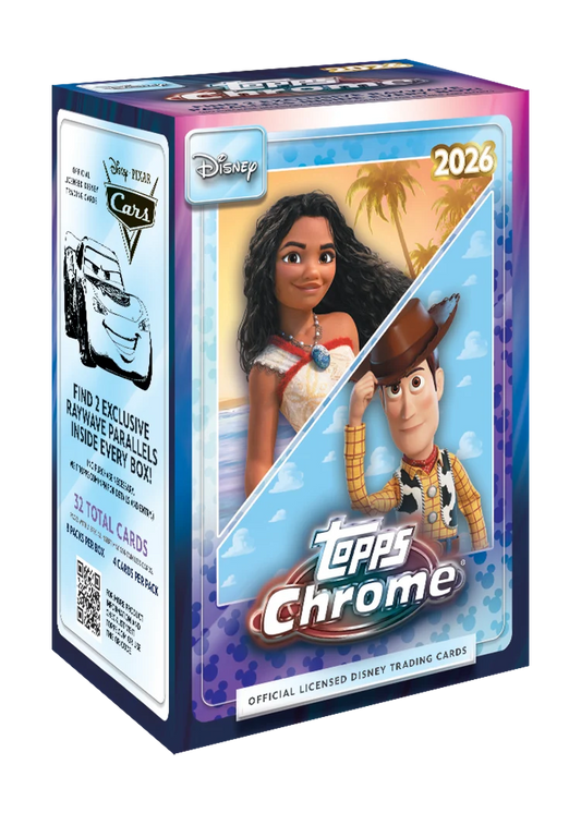2026 Topps Chrome Disney Value Box