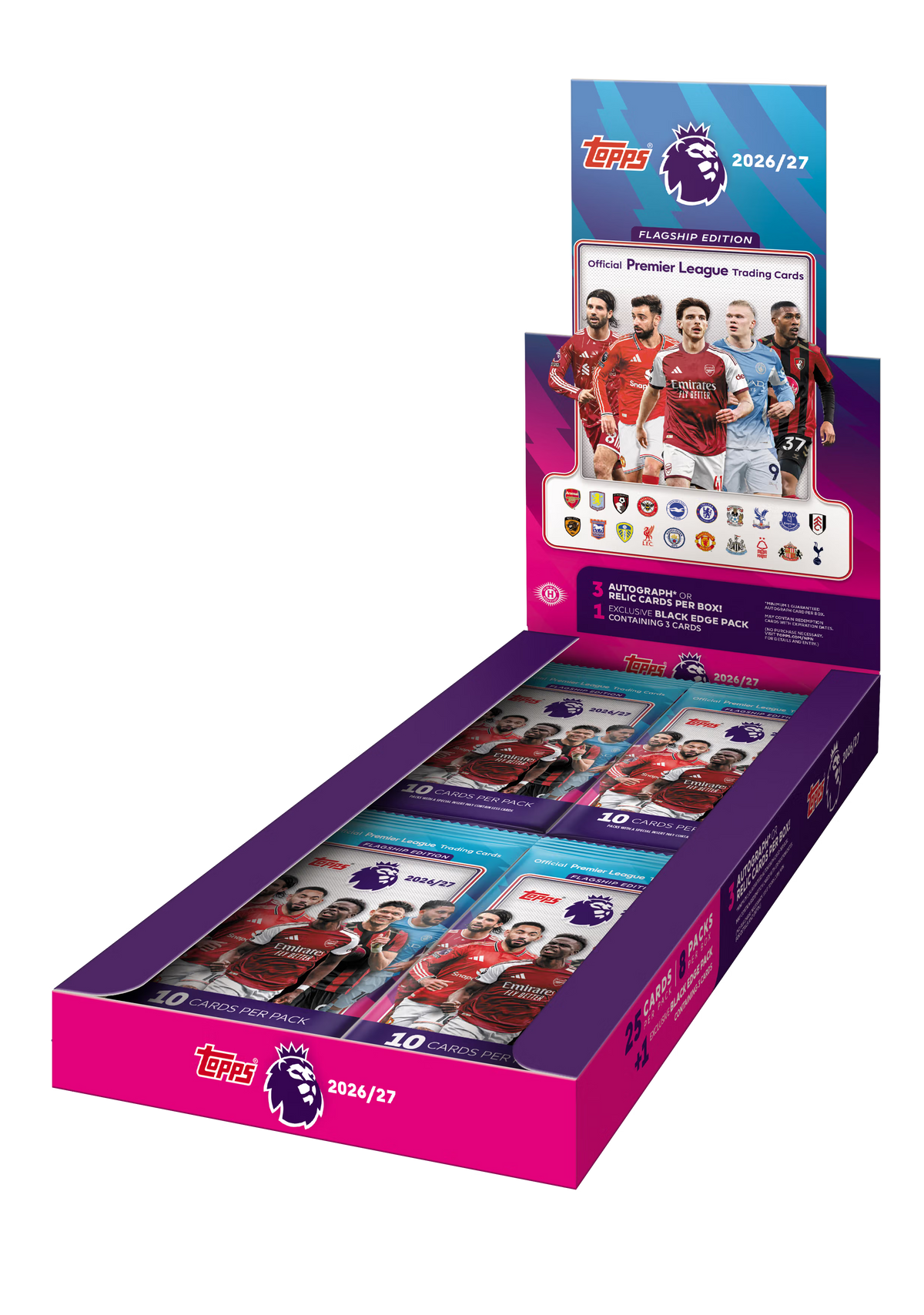 2026-27 Topps Flagship Premier League Hobby Box