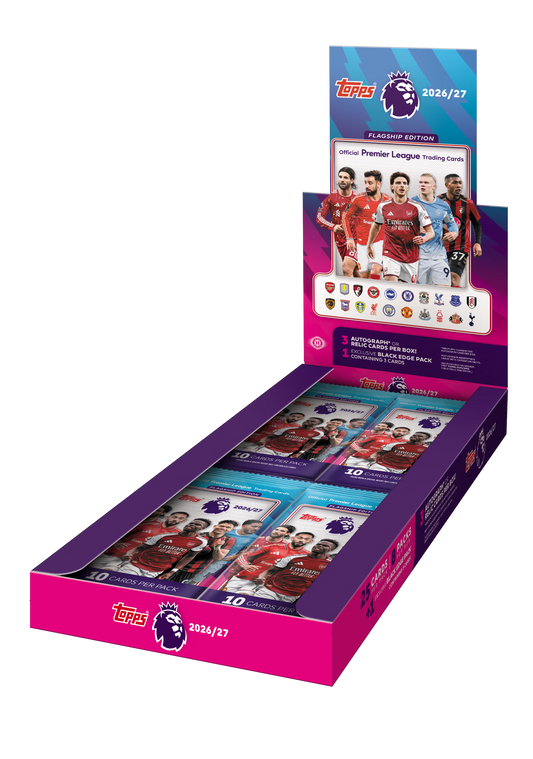 2026-27 Topps Flagship Premier League Hobby Box