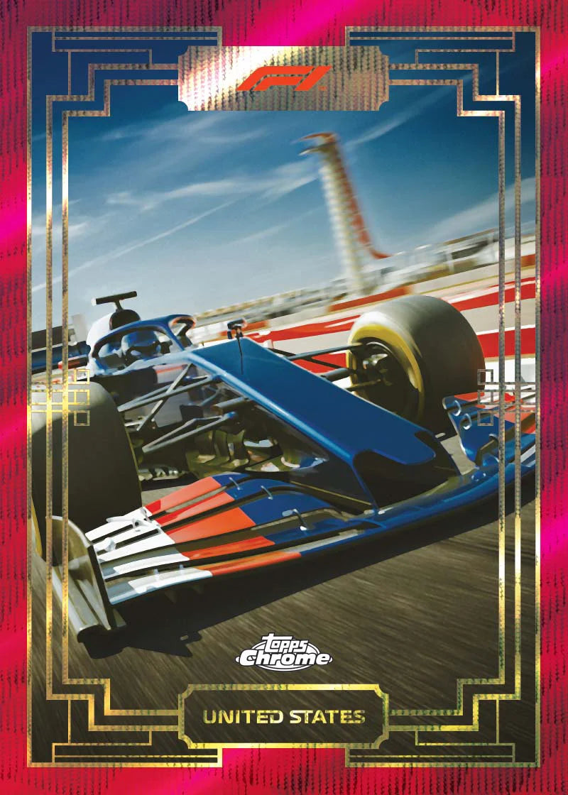 2022 Topps Chrome F1 Formula 1 Hobby Lite Box