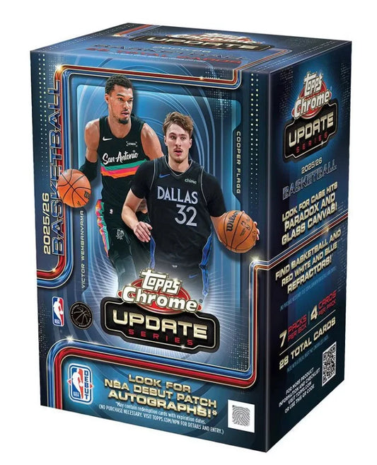 2026 Topps Chrome Update Basketball Value Box